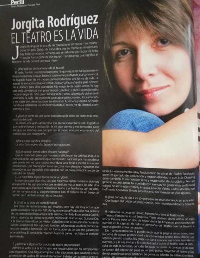 Estampas - Entrevista Jorgita Rodríguez