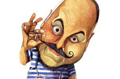 Claudio caricatura - La marginalidad