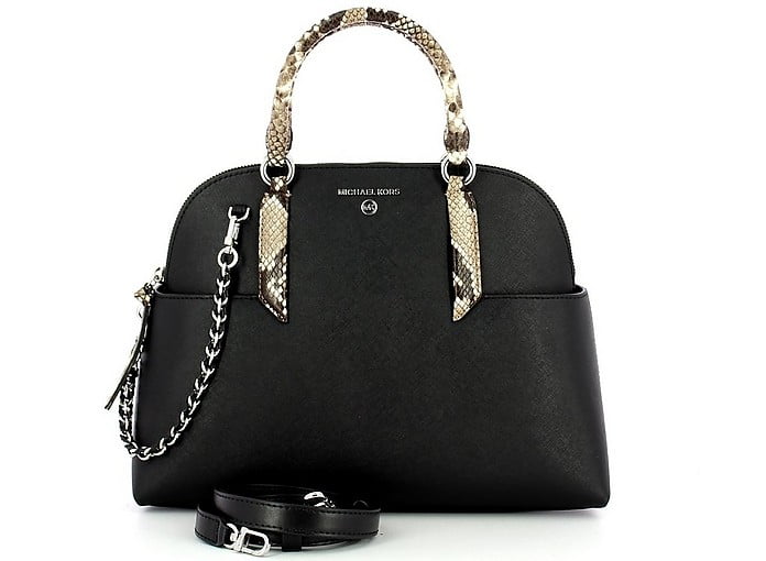 Cartera negra clásica