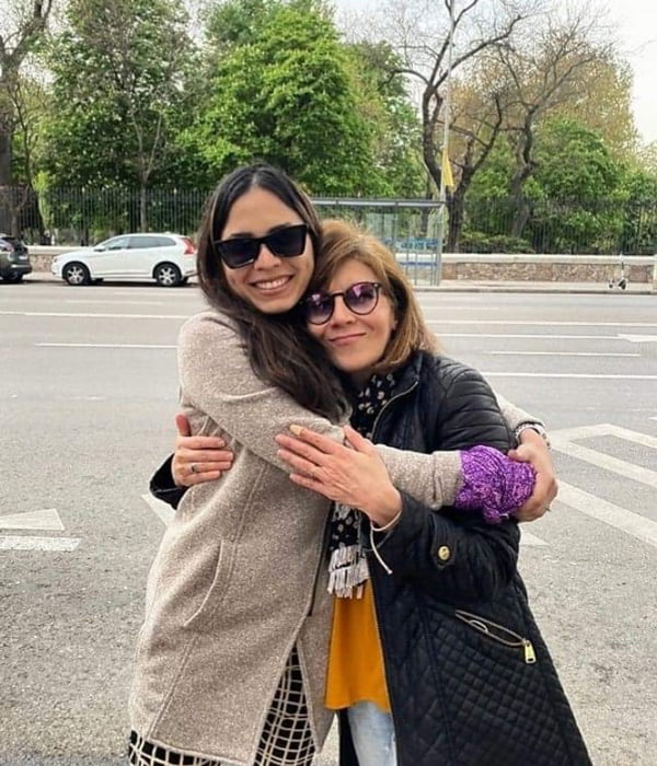 Giss y Jorgita en Madrid